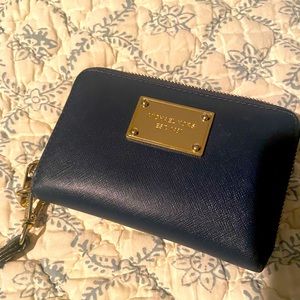 Michael Kors Navy Multifunction wristlet